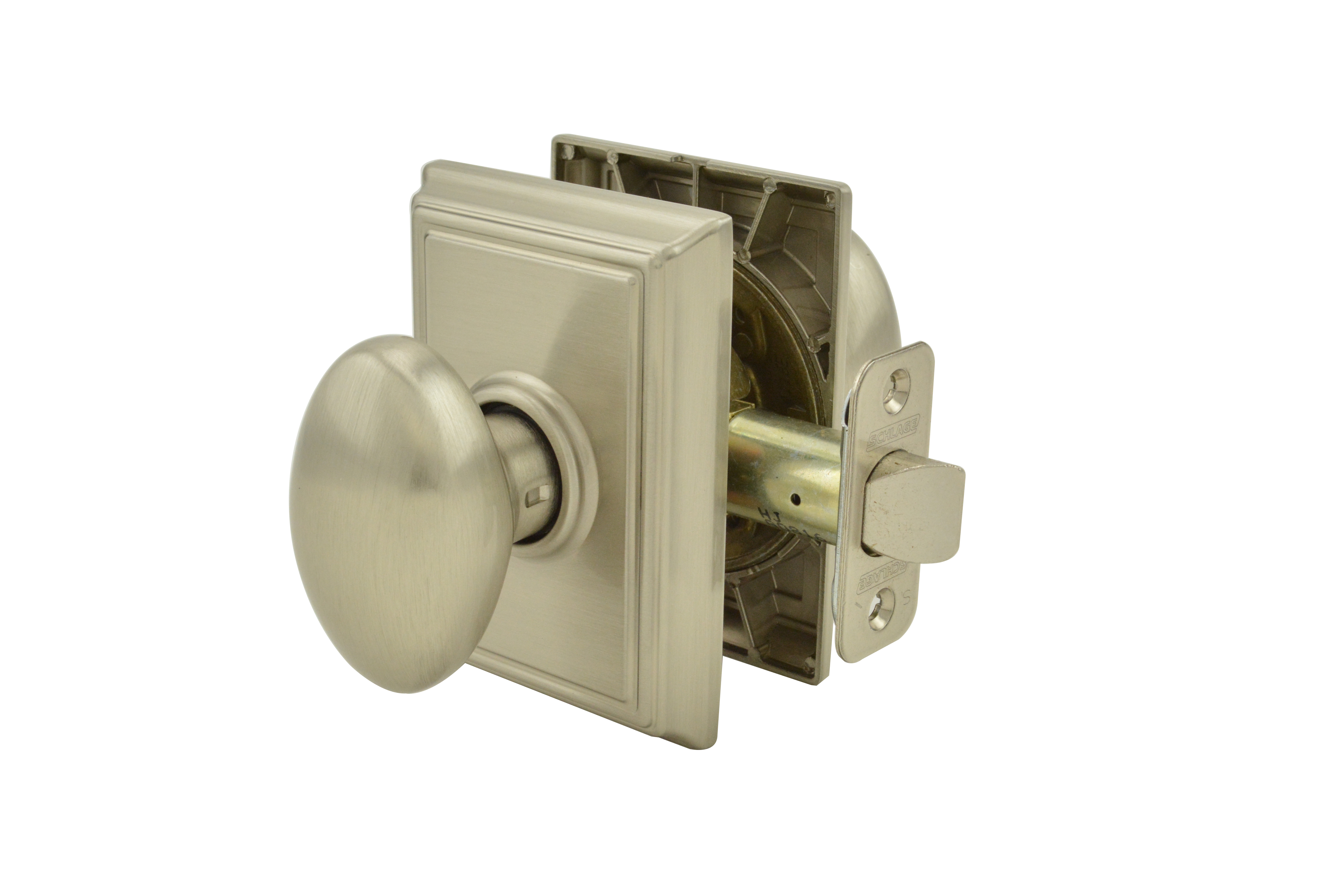 Schlage 16080 Spring Latch Satin Nickel Finish