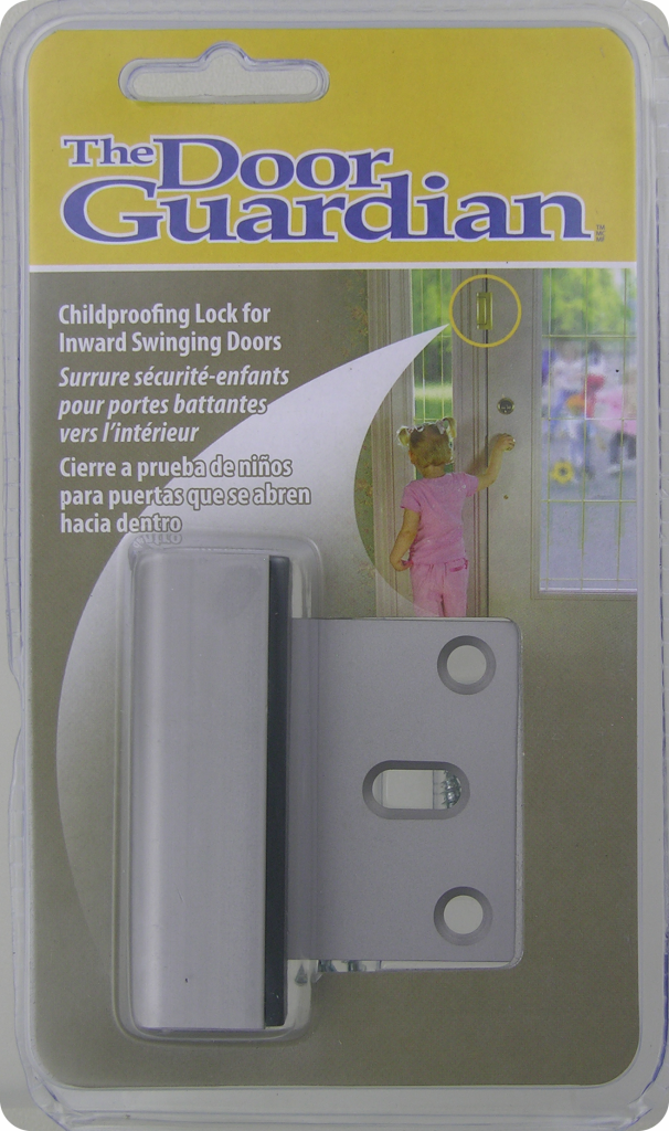 Door Guardian DG01SN The Door Guardian Satin Nickel