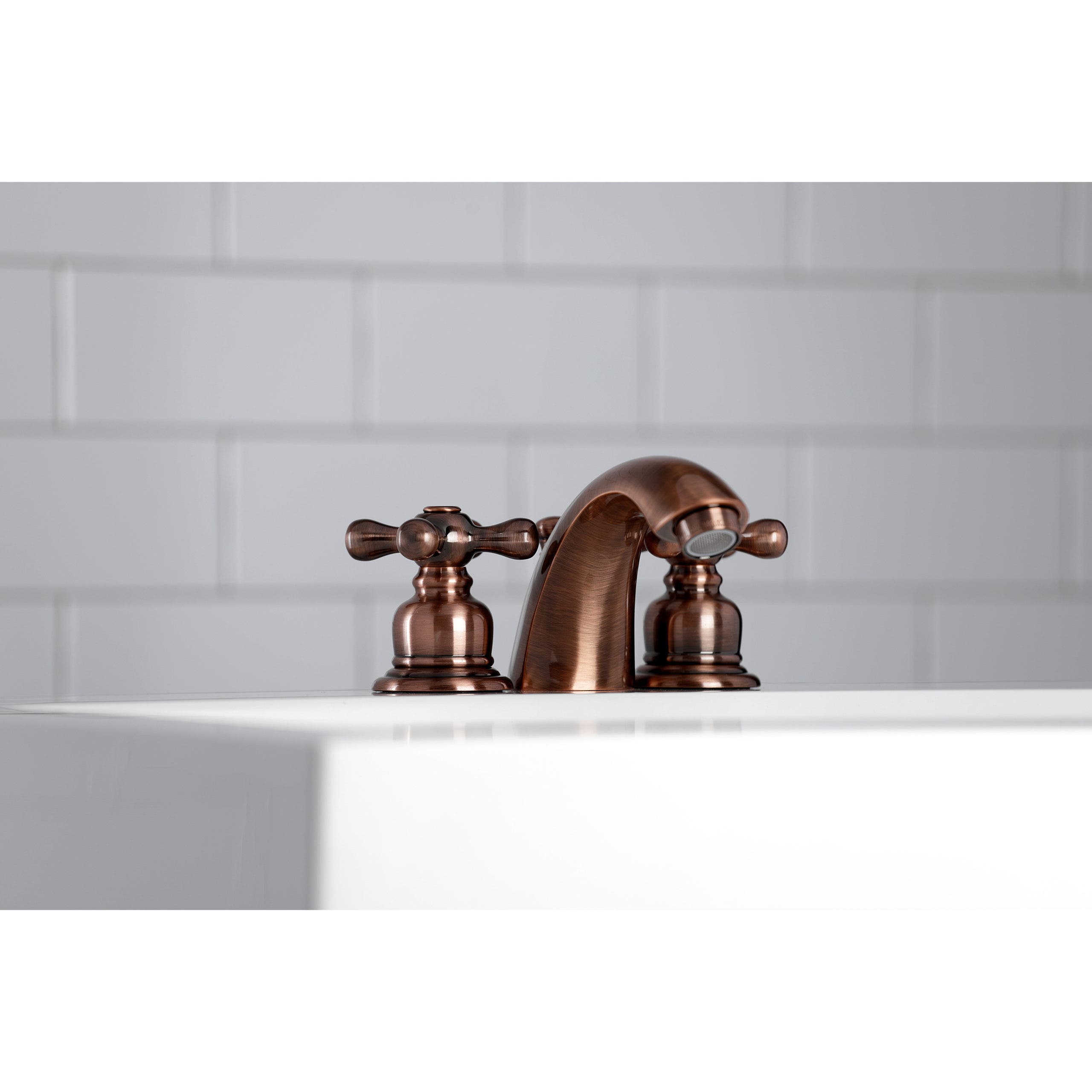 Kingston Brass KB946AX Victorian Mini-Widespread Bathroom ...