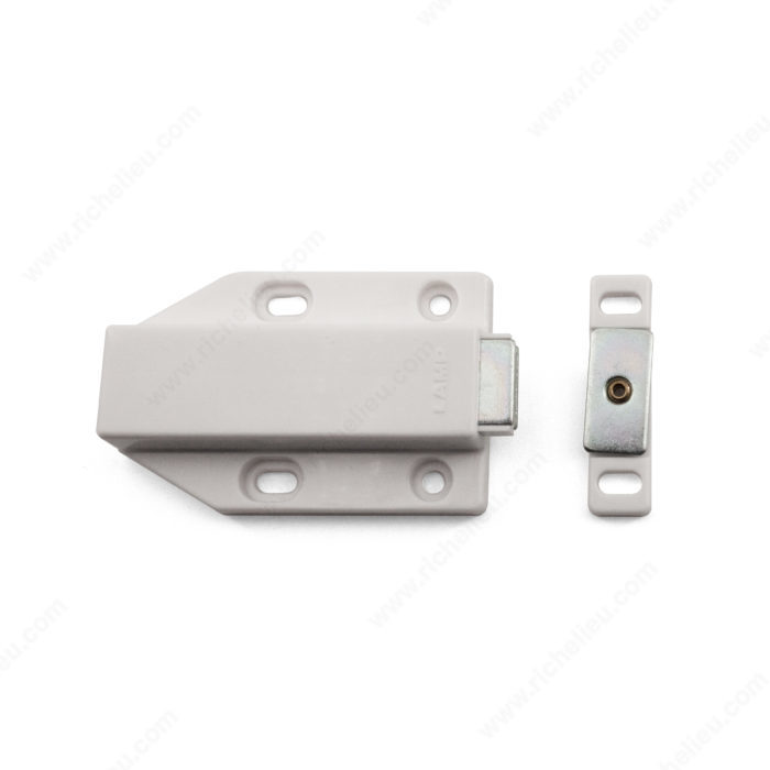 Richelieu Ml120wht Magnetic Touch Latch With Long Stroke